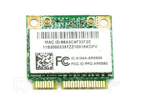 Atheros AR5B95 ATH AR5B95 802.11B/G/N 150 Mbps Half Mini PCI E WiFi ...