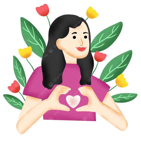 Corazon De Mujer Png Vectores Psd E Clipart Para Descarga Gratuita Pngtree