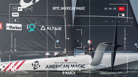 NYYC American Magic AC40 5 Day 5 Summary YouTube