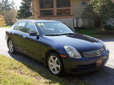 Buy 2004 Infiniti G35 X132 696 Sedan Twilight Blue Willow 4458 15