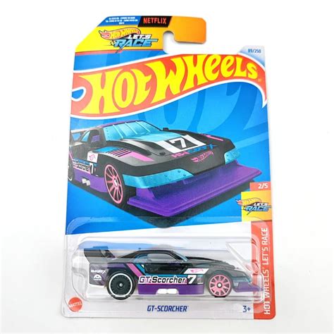 Hot Wheels Carros De Modelos Met Licos Fundidos GT SCORCHER 1 64 Ve Culos De Brinquedo