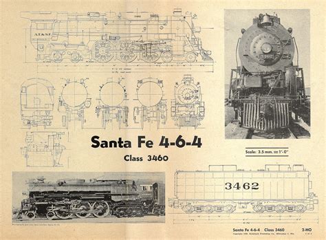 Atsf 3460 Class Diagram And Photos Of Atsf 3460 Class 4 6 Flickr