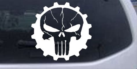 Skulls Car or Truck Window Decals and Wall Art - All Time Auto Graphics