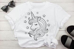 Cute Unicorn Svg Graphic By Bumbimluckystore Creative Fabrica