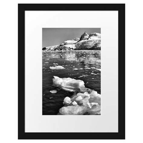 Gerahmtes Poster Eisberge Im Meer Arktis East Urban Home Gr E Cm H