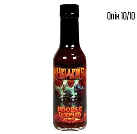 Гострий соус Double Doomed Hot Sauce з екстрактом капсаїцину мільйонних SHU HotSauce in ua