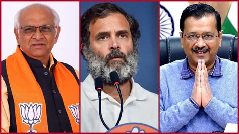 Gujarat Assembly Election Results Winners Losers And Party Wise