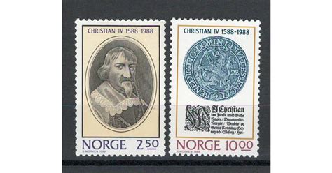 Norvegia Mnh De Ani De La Urcarea Pe Tron A Lui Christian Iv