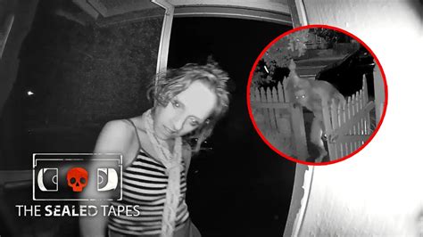 13 Creepy Moments Caught On Doorbell Camera Vol 6 Youtube