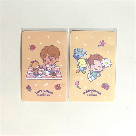 Wts Nct Haechan Jaemin Sanrio Concept Trading Card Hobbies Toys