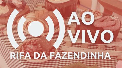 Ao Vivo Assista Ao Sorteio Da Rifa Da Fazendinha De Escola No Sul De