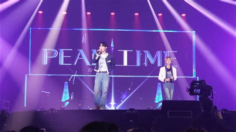 20231125 Peak Time Your Time KH Arena M O N T Rehearsal Talk 안해봤던