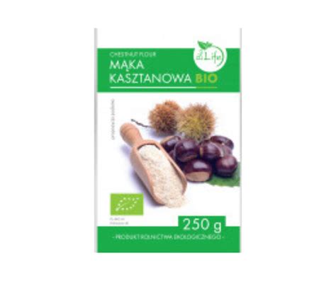 Mąka kasztanowa 250 g Bio Bio Life Zdrowe Boxy