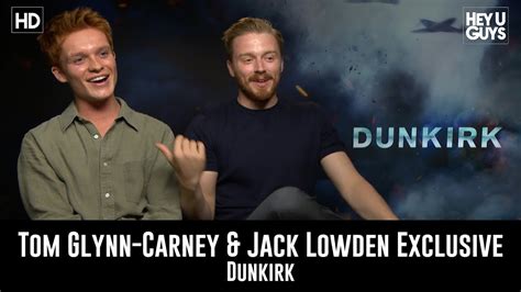 Tom Glynn Carney Jack Lowden Dunkirk Exclusive Movie Interview