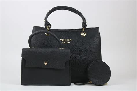 Prada Milano Black Ladies Hand Bag – Mosha