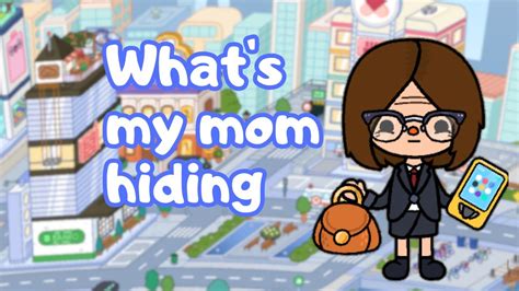 Whats My Mom Hiding🤱🕵️😄happy Story😄 ️ Toca Boca ️ 💛💙toca Baraboca