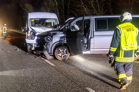 Wees Zwei Verletzte Bei Schwerem Unfall Auf Der B Bos Inside