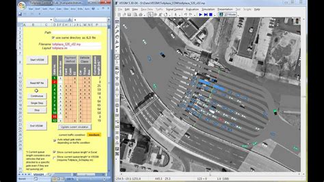 PTV Vissim: Tollplaza Simulation using COM Interface - YouTube