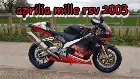 Aprilia Mille R Rsv Gen With Akrapovic Exhaust Youtube