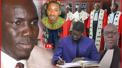 Urgent Le Pr Diomaye Limoge Abdou Karim Diop Et Nomme Ibrahima Ndoye