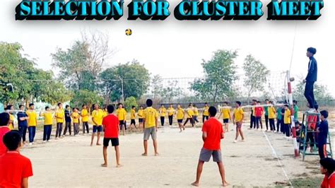 🏃‍♀️🏃‍♂️selection For Cluster Level Sports Meet 🏃‍♂️🏃‍♀️ Jnv Tarbha