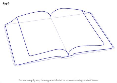 Learn How to Draw an Open Book (Everyday Objects) Step by Step ...