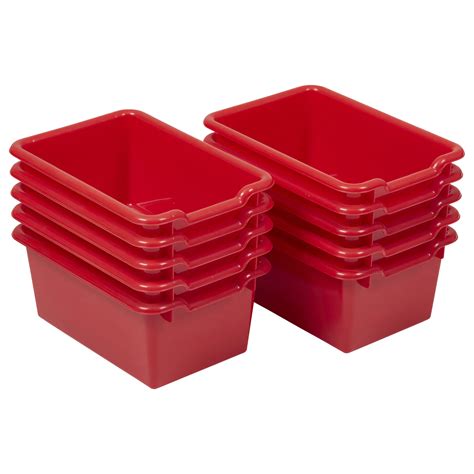 Scoop Front Storage Bins - Red - Walmart.com - Walmart.com