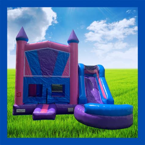 Princess A2 Bounce House And Water Slide Rental Pbj Bouncers And Party