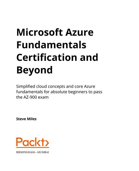 Microsoft Azure Fundamentals Certification And Beyond Pdf 4