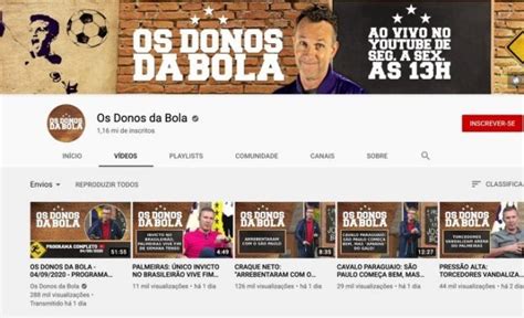 Assistir Os Donos Da Bola Ao Vivo Online Hoje