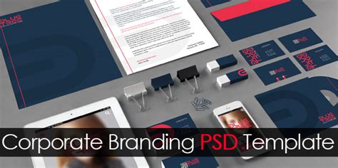 Free Corporate Branding PSD Template | Freebies | Graphic Design Junction