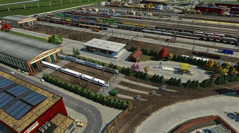 Sch Nbau Industriegel Nde Rangierbahnhof Transport Fever Community