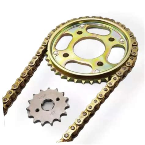 CSL Chain And Sprocket Set For TMX 125 Alpha Motorcycle Bicycle Helmet