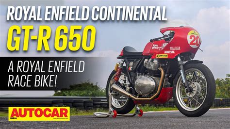 Royal Enfield Continental GT-R 650 race bike - Not your average Continental GT! | Autocar India ...