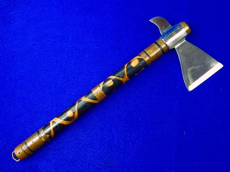 Custom Made Decorative Tomahawk Axe Hatchet Antique And Military From