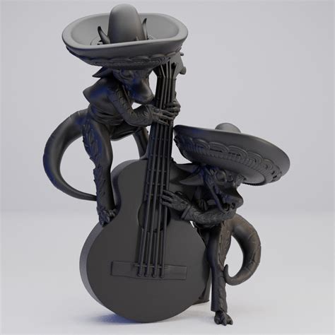 Hot Goblin ベーシストコボルド ミニチュア ホットゴブリン TRPG 音楽隊