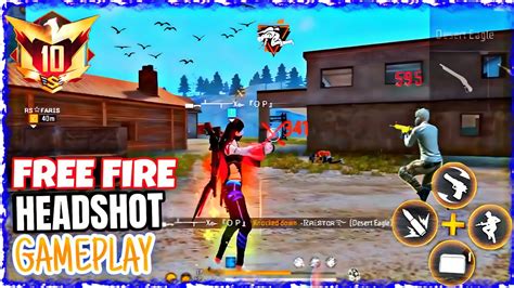 FREE FIRE MAX ONLY HEADSHOT CUSTOM GAMEPLAY READ NUMBER HEADSHOT MOBILE