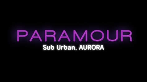 Sub Urban PARAMOUR Feat AURORA 8D Audio YouTube