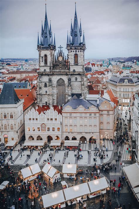 Old Town Square and the Old Town Hall tower Prague | Old town square