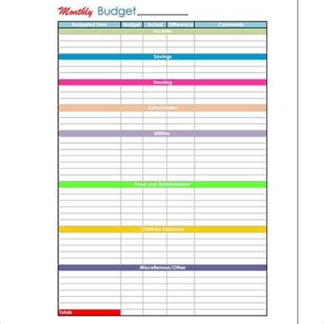 16+ Free Budget Tracking Templates Excel Formats