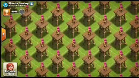 Max Level Super Pekka Vs Archer Tower Base Coc Private Server Coc