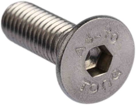 RS PRO Tornillo Allen De Cabeza Avellanada RS PRO M8 X 25mm Paso De