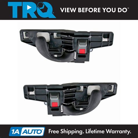 Trq Inner Inside Interior Door Handle Pair Set For Chevy Truck Ebay