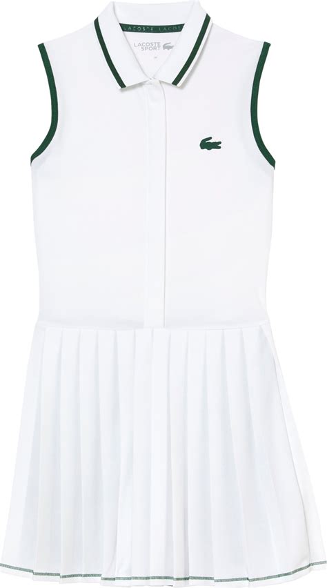 Lacoste Sport Built In Shorty Pleated Tennis Dress Womens Altitude