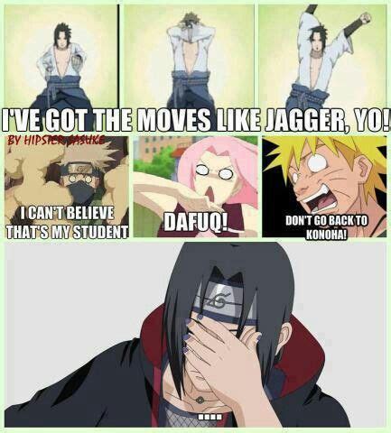 Sasuke Naruto Memes Funny