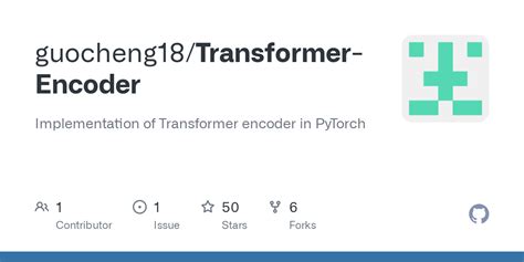 GitHub - guocheng18/Transformer-Encoder: Implementation of Transformer ...