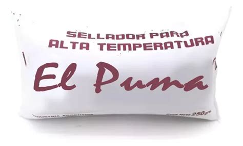 Sellador Alta Temperatura Escape Y Estufa Salamandra El Puma MercadoLibre