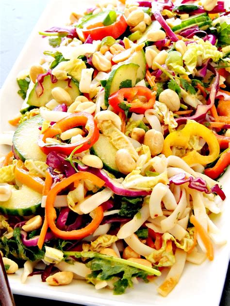 Thai Peanut Noodle Salad Bobbi S Kozy Kitchen