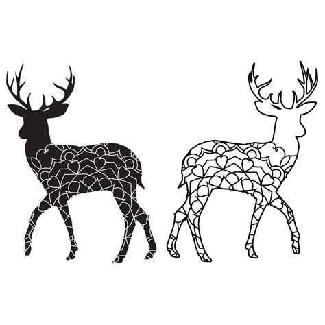 Venado Para Colorear 5