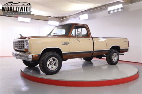 1984 Dodge Ram Prospector Worldwide Vintage Autos